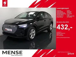 Mythosschwarz Gebraucht 2024 Audi Q4 Sportback e-tron Comfort SUV | 41.415 €