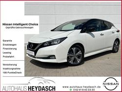 White/black Gebraucht 2021 Nissan Leaf Tekna Kleinwagen | 16.988 € (Etwas zu teuer)