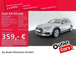 Florettsilber metallic Gebraucht 2021 Audi A4 Allroad Ambiente Kombi | 30.425 € (Guter Preis)