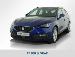 Mystery blau metallic Gebraucht 2021 Seat Leon ST Style Kombi | 18.240 € (Guter Preis)