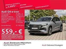 Kieselgrau Gebraucht 2023 Audi Q4 e-tron S-Line SUV | 34.881 € (Fairer Preis)