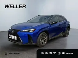 Flammblau/schwarz Gebraucht 2024 Lexus UX 300h Sport Line SUV | 42.899 € (Fairer Preis)