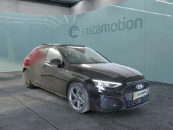 Schwarz Gebraucht 2023 Audi A3 Sportback S-Line Limousine | 38.230 €