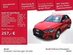 Tangorot metallic Gebraucht 2021 Audi A3 Design Limousine | 19.990 € (Guter Preis)