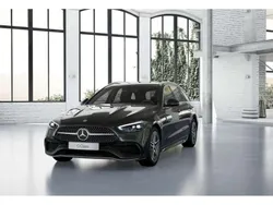 Metalliclack graphitgrau Gebraucht 2024 Mercedes C220 AMG Kombi | 42.989 € (Fairer Preis)