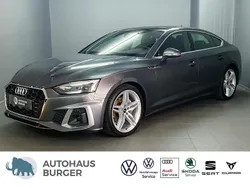 Daytonagrau perleffekt (metallic) Gebraucht 2022 Audi A5 Sportback S-Line Limousine | 38.870 € (Etwas zu teuer)