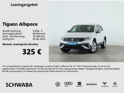 Pure white Gebraucht 2024 VW Tiguan Allspace Life SUV | 36.380 € (Guter Preis)