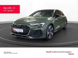 Grün Gebraucht 2024 Audi A3 Sportback S-Line Limousine | 43.880 € (Fairer Preis)