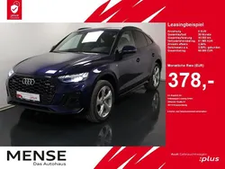 Navarrablau metallic Gebraucht 2024 Audi Q5 Sportback S-Line SUV | 51.985 € (Fairer Preis)