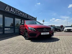Rot Gebraucht 2016 Mercedes C220 AMG line Kombi | 18.490 € (Etwas zu teuer)