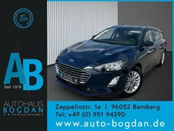 Blau Gebraucht 2021 Ford Focus Titanium Kombi | 19.999 € (Guter Preis)