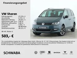 Petroleum blue metallic Gebraucht 2019 VW Sharan IQ Drive Van / Kleinbus | 27.370 € (Fairer Preis)