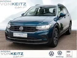 Blau Gebraucht 2022 VW Tiguan Life SUV | 26.450 € (Superpreis)