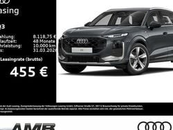 Grau Neu 2025 Audi Q3 S-Line SUV | 49.950 € (Guter Preis)