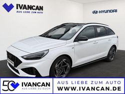 Weiß (atlas white) Gebraucht 2024 Hyundai i30 N Line Kombi | 26.990 € (Fairer Preis)