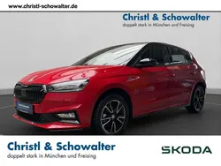 Velvet rot metallic Gebraucht 2025 Skoda Fabia Monte Carlo Limousine | 24.509 € (Fairer Preis)