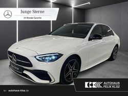 Weiß Gebraucht 2024 Mercedes C300 AMG Limousine | 50.900 € (Teuer)