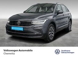 Delfingrau metallic Gebraucht 2024 VW Tiguan Life SUV | 35.730 € (Etwas zu teuer)
