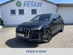 Mythosschwarz metallic Gebraucht 2022 Audi Q7 Ambiente SUV | 57.890 €