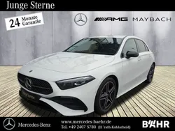 Unilack polarweiß Gebraucht 2024 Mercedes A250 AMG Limousine | 34.850 € (Fairer Preis)