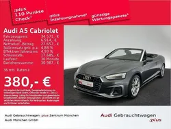Daytonagrau perleffekt Gebraucht 2020 Audi A5 Cabriolet S-Line Cabrio | 34.571 € (Teuer)