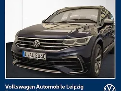 Atlantik blue metallic Gebraucht 2024 VW Tiguan Allspace R-line SUV | 45.430 € (Fairer Preis)