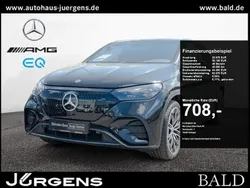 Schwarz obsidianschwarz metallic Gebraucht 2024 Mercedes EQE500 AMG SUV | 79.840 €