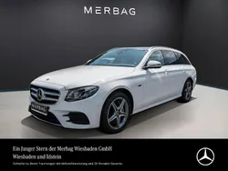 Polarweiß Gebraucht 2020 Mercedes E300 AMG line Kombi | 25.660 € (Superpreis)