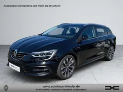 Black pearlschwarz metallic Gebraucht 2022 Renault Mégane IV Intens Kombi | 20.870 € (Etwas zu teuer)