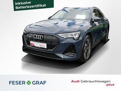 Plasmablau metallic Gebraucht 2021 Audi e-tron Sportback S-Line SUV | 29.480 € (Fairer Preis)