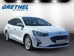 Weiss Gebraucht 2020 Ford Focus Titanium X Kombi | 16.490 € (Guter Preis)