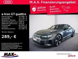 Daytonagrau perleffekt Gebraucht 2021 Audi e-tron GT quattro Ambiente Limousine | 56.989 € (Guter Preis)
