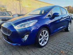 Blau Gebraucht 2017 Ford Fiesta Titanium Kleinwagen | 7.950 € (Fairer Preis)