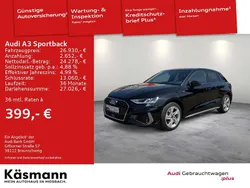 Mythosschwarz metallic (metallic) Gebraucht 2022 Audi A3 e-tron S-Line Kleinwagen | 26.930 € (Etwas zu teuer)