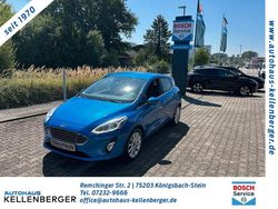 Blau Gebraucht 2020 Ford Fiesta Titanium Kleinwagen | 11.950 € (Fairer Preis)
