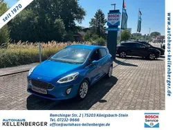 Blau Gebraucht 2020 Ford Fiesta Titanium Kleinwagen | 12.950 € (Fairer Preis)