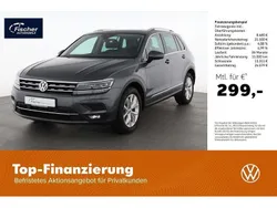 Grau Gebraucht 2020 VW Tiguan Highline SUV | 29.980 € (Superpreis)