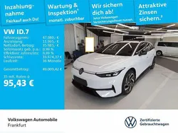 Gletscherweiß metallic/gletsch Gebraucht 2025 VW ID.7 Pro Limousine | 47.980 € (Fairer Preis)