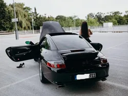 Schwarz Gebraucht 2002 Porsche 996 Cabrio | 30.911 € (Superpreis)