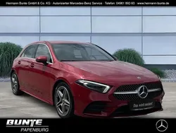 Patagonienrot (rot) Gebraucht 2020 Mercedes A200 AMG Limousine | 26.775 € (Fairer Preis)