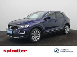 Atlantik blue metallic Gebraucht 2021 VW T-Roc Sportline SUV | 25.220 € (Etwas zu teuer)