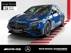 Metalliclack spektralblau Gebraucht 2024 Mercedes A250 Premium Limousine | 37.890 € (Fairer Preis)
