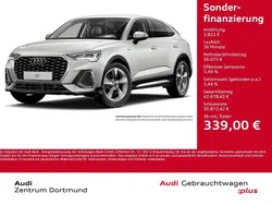 Tausilber metallic Gebraucht 2025 Audi Q3 Sportback S-Line SUV | 42.897 € (Fairer Preis)