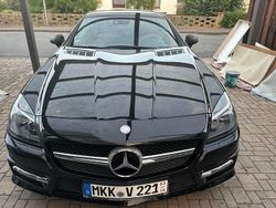 Schwarz Gebraucht 2015 Mercedes SLK200 CarbonLOOK Edition Cabrio | 19.950 € (Superpreis)