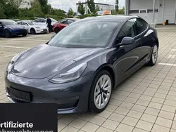 Silber Gebraucht 2021 Tesla Model 3 Long Range Limousine | 29.100 € (Teuer)