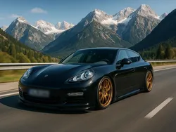 Schwarz Gebraucht 2009 Porsche Panamera S Sport Limousine | 28.999 € (Fairer Preis)