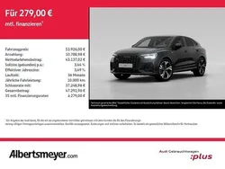 Mythosschwarz metallic Gebraucht 2024 Audi Q3 Sportback S-Line SUV | 53.926 € (Teuer)