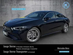 Lack kosmosschwarz Gebraucht 2025 Mercedes CLA200 AMG line Coupé | 41.950 € (Teuer)