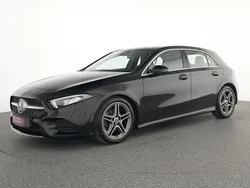 Nachtschwarz Gebraucht 2020 Mercedes A180 AMG line Limousine | 20.988 € (Guter Preis)