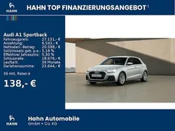 Silber Gebraucht 2025 Audi A1 Sportback Advanced Plus Kleinwagen | 28.800 € (Guter Preis)